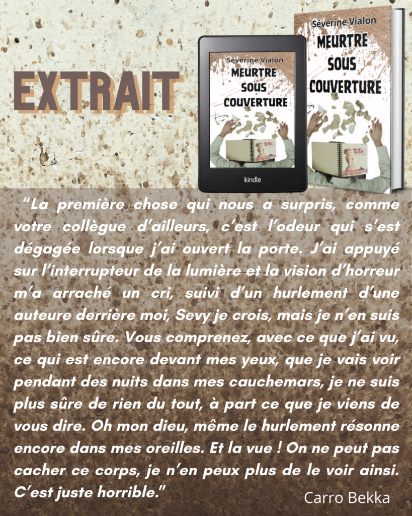 Meurtre sous couverture