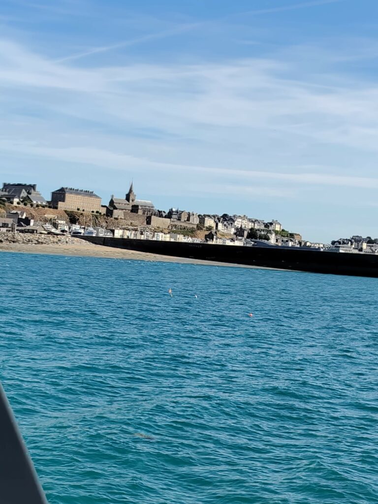 Granville vue de la mer